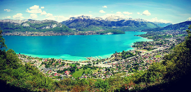 Vue du lac d'Annecy - SABA